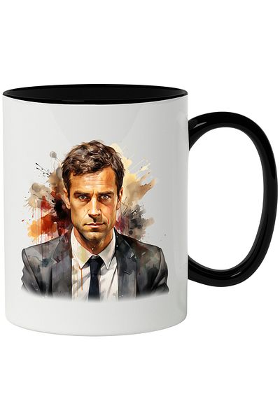 StoryGift Romania Cana Cu Patrick J. Adams, Mike Ross, Suits, Seriale, Multicolor 330 ml, Ceramica, Cu