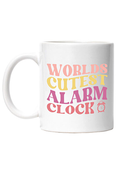 StoryGift Romania Cana Cu Un Ceas Si Textul "cea Mai Draguta Alarma De Ceas Din Lume" - Plans De B, Cu ,stg