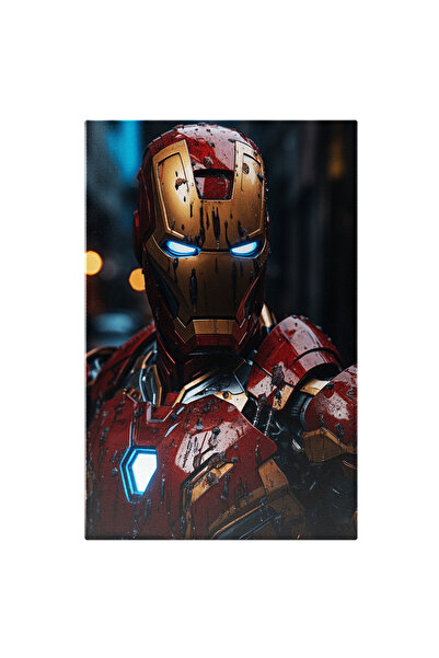 StoryGift Romania Tablou Canvas: Portretul Personajului Iron Man - Armura Mur...
