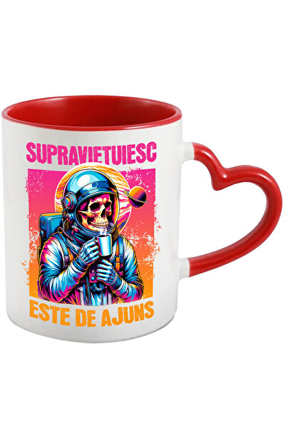 StoryGift Romania Cana Schelete Cu Cafea Text Supravietuiesc Este De Ajuns Vi...