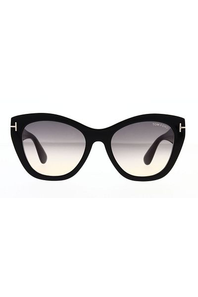 Tom Ford Ochelari de soare pentru femei Tom Ford TF940 01B, Plastic, Negru, 56 mm