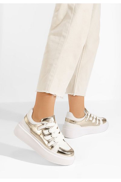 B T Shoes Sneakers Cu Platformă Cassatia Aurii