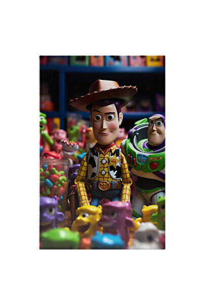 StoryGift Romania Tablou Canvas: Personaje Toy Story- Disney Pictura Digitala