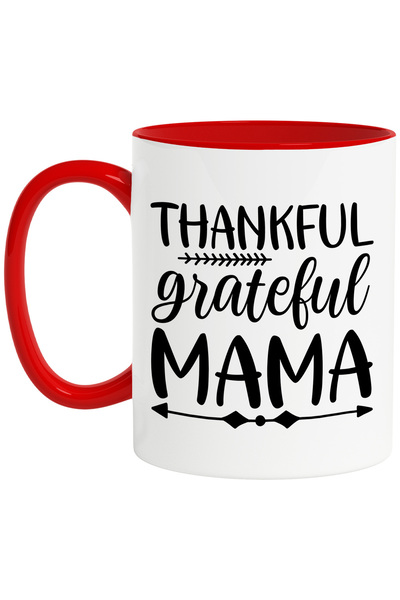 StoryGift Romania Cana Cu Mesajul "thankful, Grateful Mama" - Mama Recunoscat...