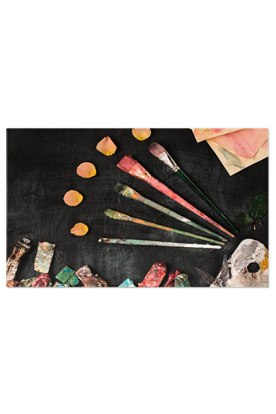 StoryGift Romania Tablou Canvas - Magia Artei: Pensule, Culori, Studio: Creat...