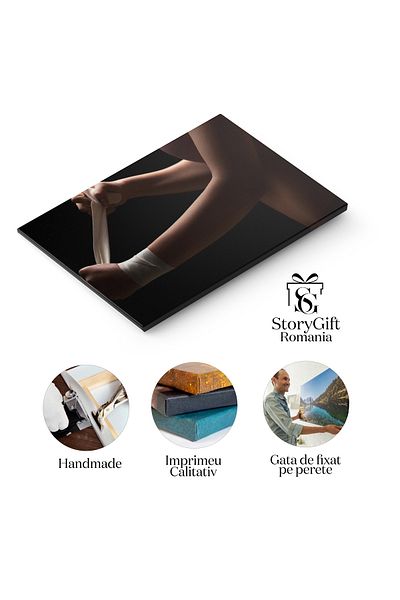 StoryGift Romania Canvas Painting 70 x 50CM - Boxing and Wrestling: Training for Strength and Health, Sport, STG