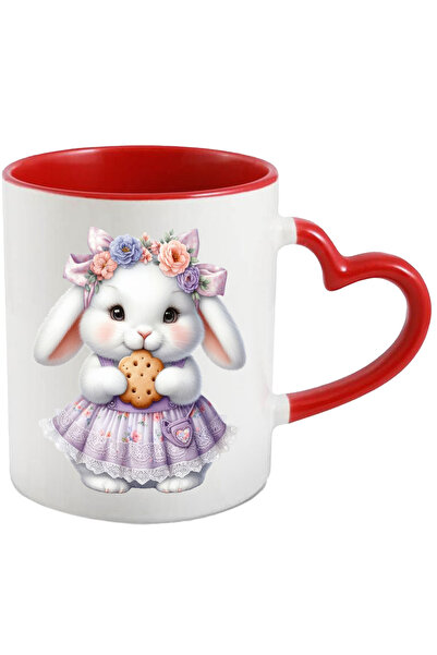 StoryGift Romania Cana Cu O Iepuroaica Vesela Care Vrea Sa Manance Un Biscuit...