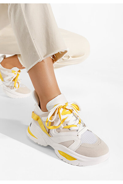 B T Shoes Béžové dámske tenisky Knower V2