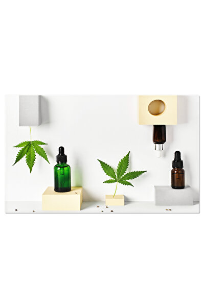 StoryGift Romania Tablou Canvas: Cosmetice Organice Cu Extract De Cannabis - ...