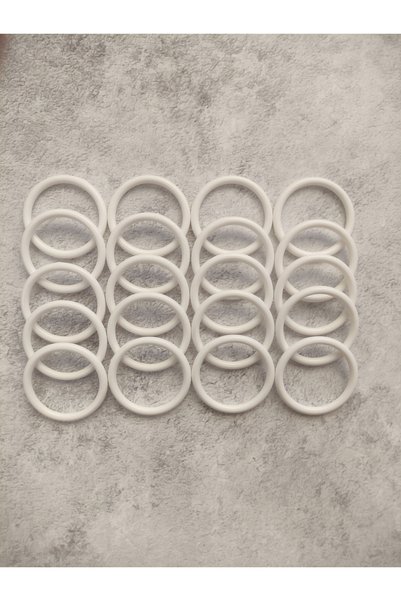 HOBİKİDS 1st Quality 6 Cm Fiber Ring - 20 Pieces -