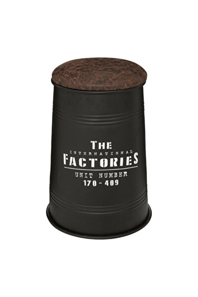 Atmosphera مقعد تخزين أسطواني متين من جواو 47 × 33.5 × 33.5 سم