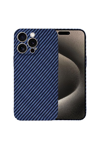SKYDDAR INNOVATION Husă pentru iPhone 15 Pro Max, textură de carbon, Carbonit...