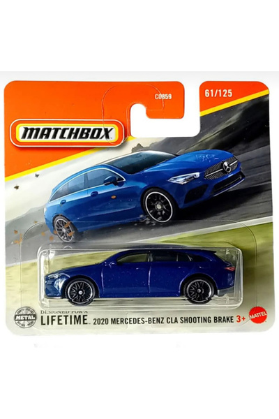HOT WHEELS Matchbox 2020 Mercedes-Benz CLA Shooting Brake Mavi (1/64)