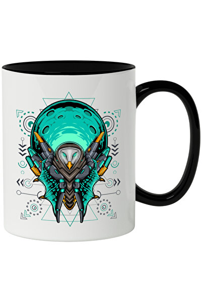 StoryGift Romania Cana Cu Bufnita, Mecha, Scifi, Robot, Geometric, Cyberpunk,...