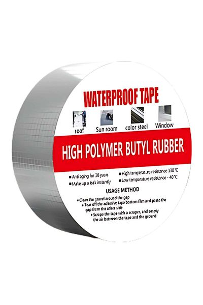 MACVI Banda adeziva impermeabila Macvi®, folie de aluminiu pentru repararea scurgerilor