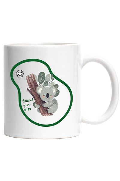 StoryGift Romania Cana Somnul E Un Drept Koalam Pe Creanga Dormind Animale, 3...