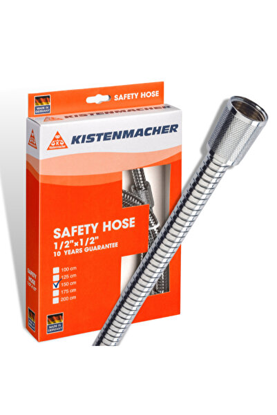 Kistenmacher Double Agraff Flexible Stainless Steel Shower Hose 150 cm