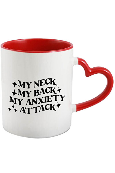 StoryGift Romania Cana Cu Textul "my Neck, My Back, My Anxiety Attack" - Gatu...