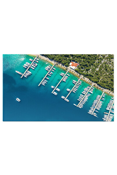 StoryGift Romania Tablou Canvas 120 x 80CM Marina Frapa: Oaza de Lux la Marea...