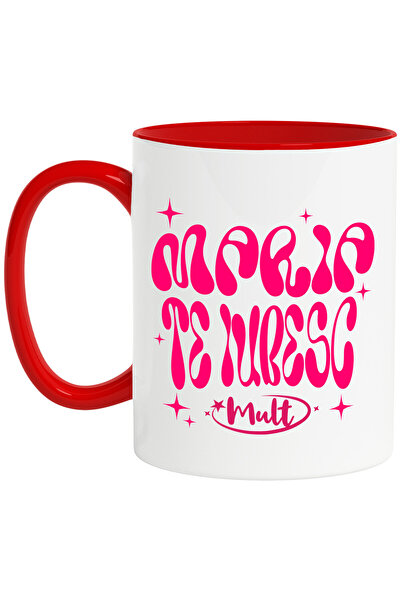 StoryGift Romania Cana Cu Mesaj Maria Te Iubesc Mult, Romantic Stele, Valenti...