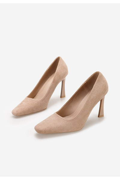 B T Shoes Khaki lodičky do špičky Vuria