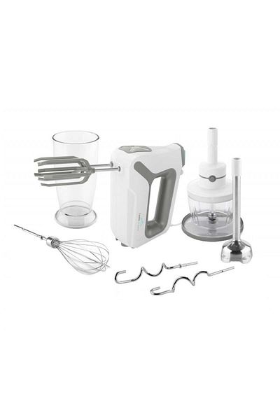ETA Mixer De Mana 5 In 1 Lento 2051 90000, 600 W, 4 Viteze, Impuls Vitezxa Maxima, Gri/alb