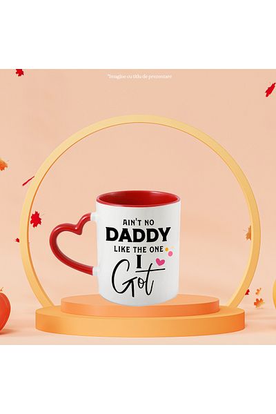 StoryGift Romania Heart Mug For Those Who Respect Their Father And Grow Up With Him With Man, With, stg