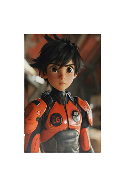 StoryGift Romania Tablou Canvas: Un Furios Baiat Cu Ochii Caprui Si Par Saten...