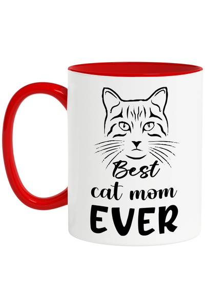 StoryGift Romania Cana Cu O Pisica Pentru Cea Mai Buna Mama Crescatoare De Pi...