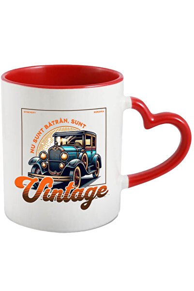 StoryGift Romania Cana Nu Sunt Batran Sunt Vintige Masina Clasica , 330ml, Ce...