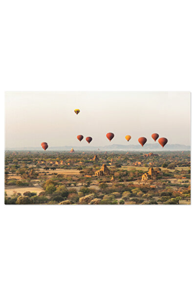 StoryGift Romania Tablou Canvas Fotografie Temple In Bagan La Rasarit, Myanma...
