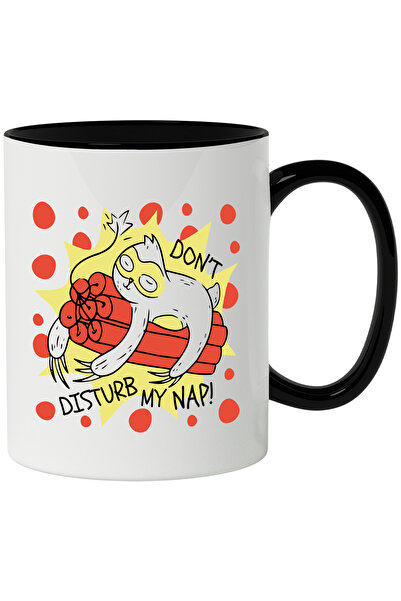 StoryGift Romania Cana Cu Mesaj In Engleza Don't Disturb My Nap, Lenes, Dinam...