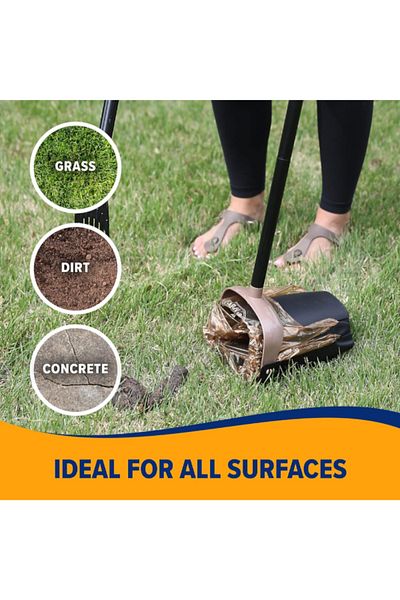 Arm&Hammer Swivel Bin and Rake All Surface Dog Poop Scooper 33.02 x 20.95 x 12.06 cm
