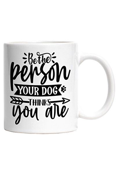 StoryGift Romania Cana Pentru Cei Care Vor Sa Le Fie Pe Plac Cainilor Cu Maner Alb, Cu Maner Alb Stg ,s,stg