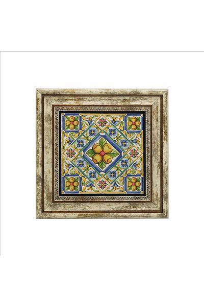 Sadrazam Italian Pattern Printed Natural Stone Table (25 X 25 Kd-104)
