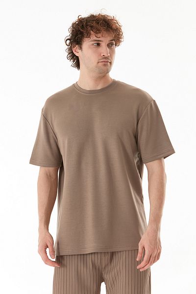 Fulla Moda Тениска с каишка и кръгло деколте