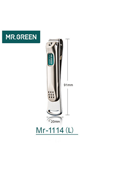 Choice1 مقص أظافر Mr-1114 MR.GREEN من الفولاذ المقاوم للصدأ بشفرة منحنية مقص ...