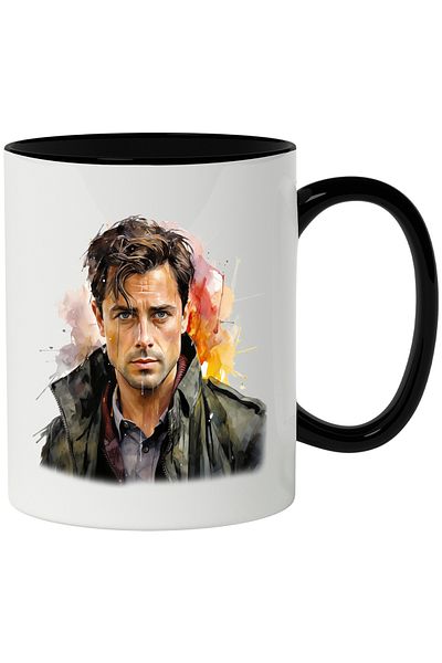 StoryGift Romania Character Mug, Constantine, TV Series, Fantasy, Hunter, Multicolor 330 ml, C, Cu