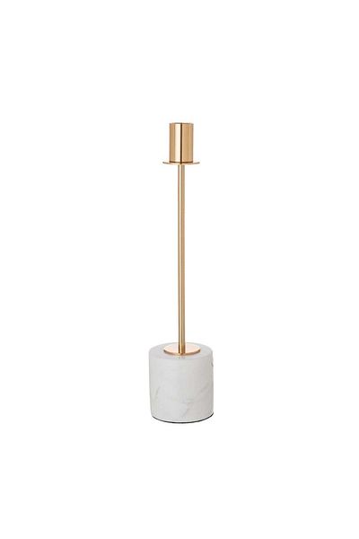 Dania Candle & Candle Holder - Gold-colored 32*8 Cm