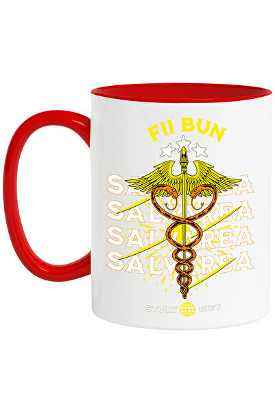 StoryGift Romania Cana Salvarea Medicina Fii Bun, Medical, Doctor, 330ml, Cer...