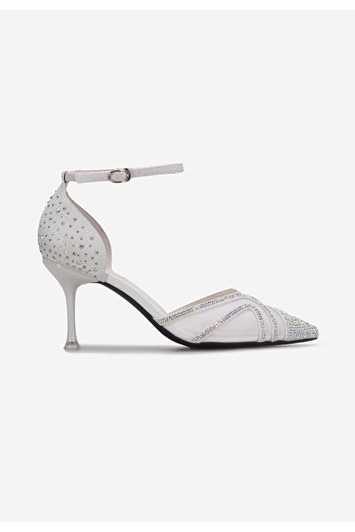 B T Shoes White Viaregia Pebbled Shoes