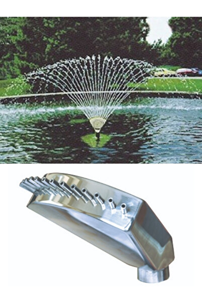 WATERSHUT 16lı Süs Havuzu Fıskiyesi Yelpaze Nozul
