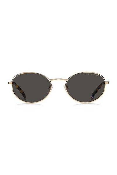 Tommy Hilfiger Women's Sunglasses Tommy Hilfiger TH2219/S 000/IR, Metal, Gold, 55 mm