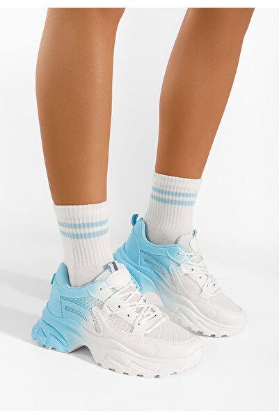 B T Shoes Bílé dámské tenisky Chrystelle