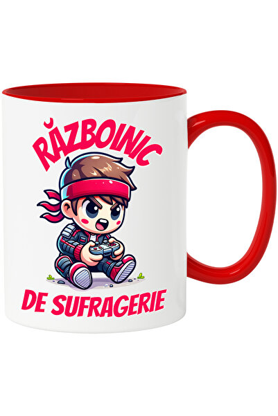 StoryGift Romania Cana Baiat Mic Jucandu-se Jocuti Video Razboinic De Sufrage...