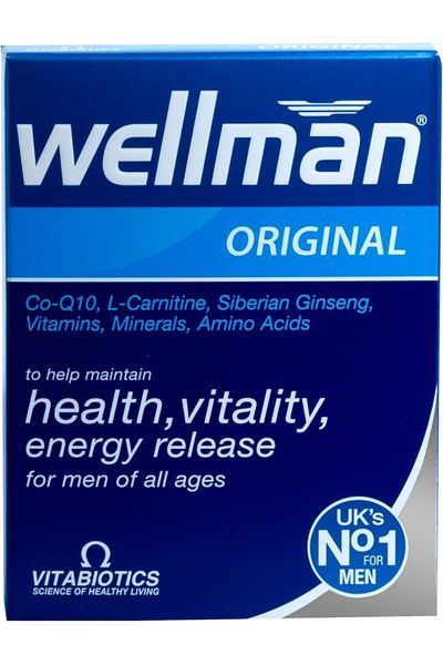 Vitabiotics Wellman Energy Release Tablets - 30 Tablets