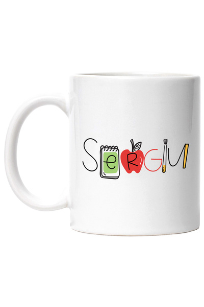 StoryGift Romania Cana Cu Numele Sergiu, Si Mesaj Amuzant, Curios, Sociabil, ...