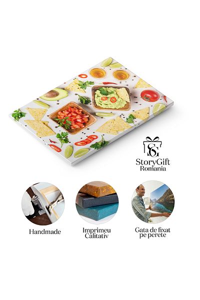 StoryGift Romania Tablou Canvas: Delicii Mexicane - Savurand Gustul Autentic Al Bucatariei