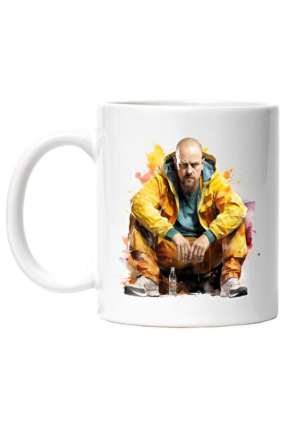 StoryGift Romania Cana Cu Walter White, Breaking Bad, Serial Tv, Personaj, Multicolor 330 Ml, Cera, Cu ,stg