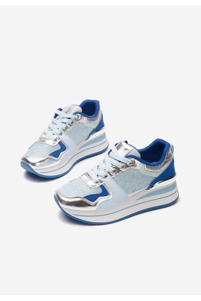 B T Shoes Sneakers Cu Platformă Daisie Bleu